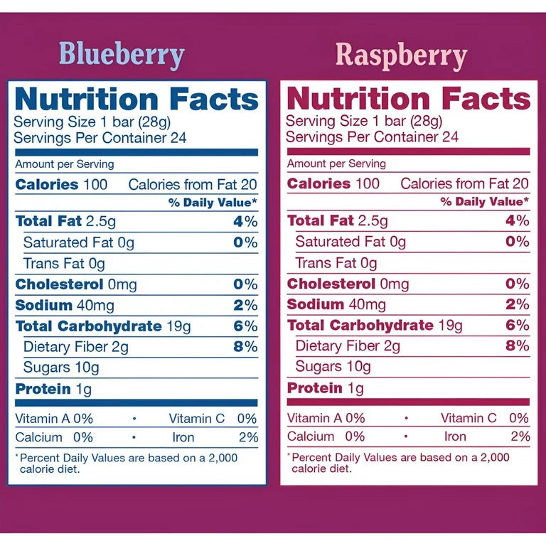 Nature's Bakery Fig Bar, Variety Pack: Raspberry, Blueberry