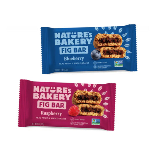 Nature's Bakery Fig Bar, Variety Pack: Raspberry, Blueberry